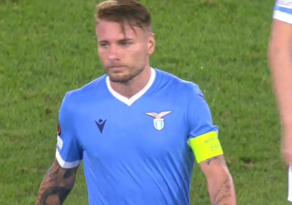 Lazio-Lokomotiv, tegola per Sarri: si ferma Immobile