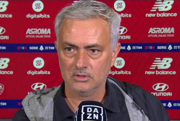 Mourinho seccato nel post partita: “È stata una mancanza di rispetto”