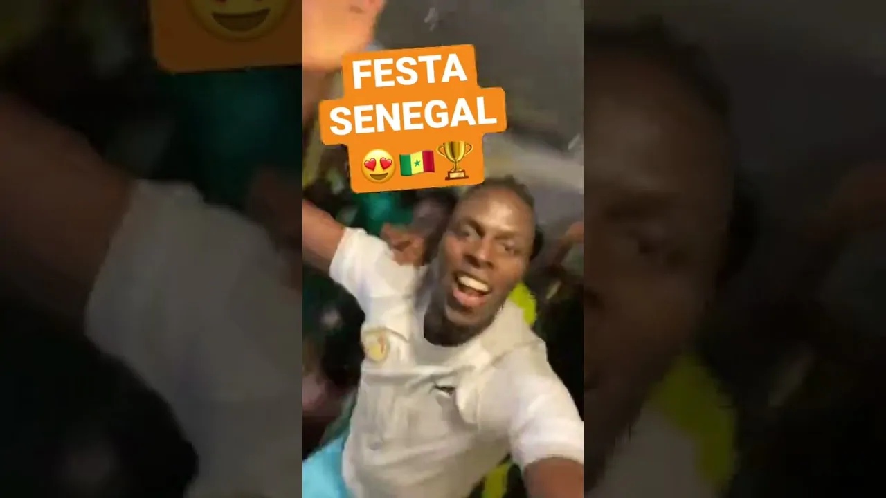 VIDEO | 😍#Senegal in delirio dopo la vittoria!