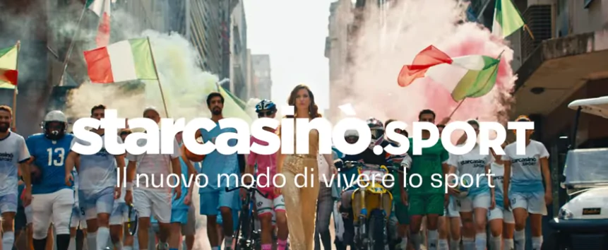 STARCASINÒ SPORT LANCIA LA NUOVA CAMPAGNA ADV PER RACCONTARE IL NUOVO MODO DI VIVERE LO SPORT