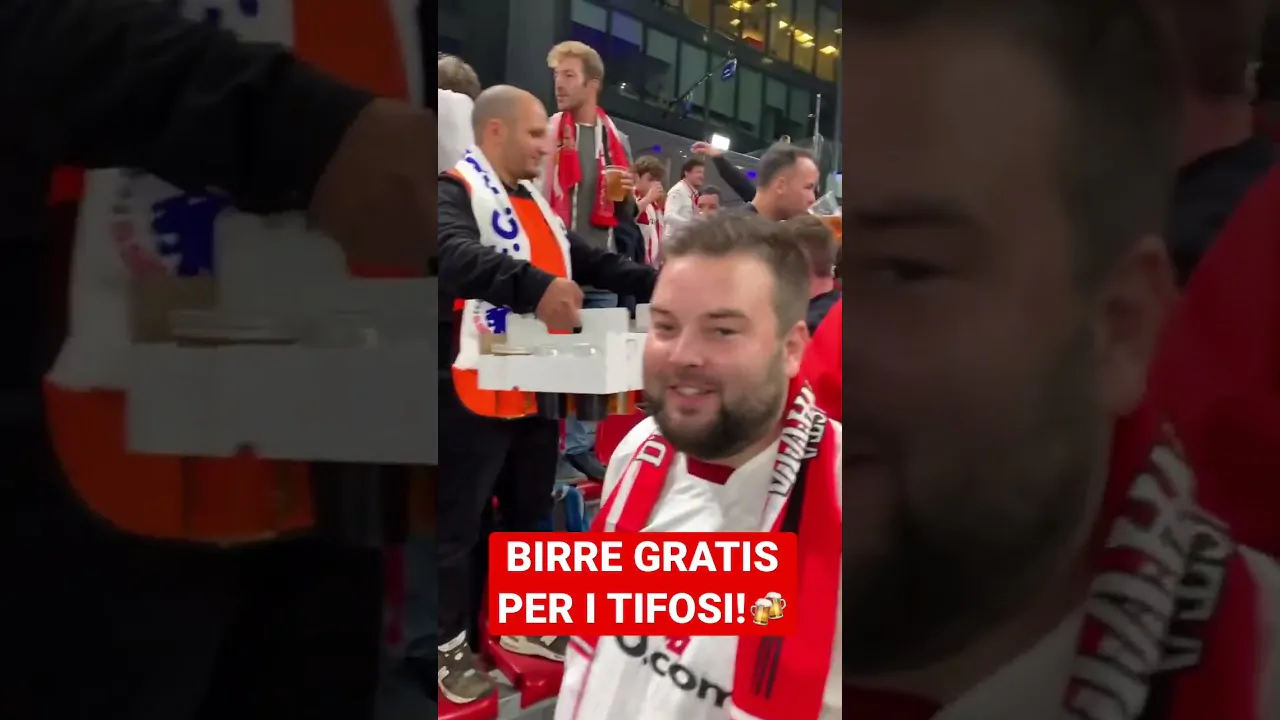 VIDEO | Il Copenhagen regala birra gratis ai tifosi del Siviglia!