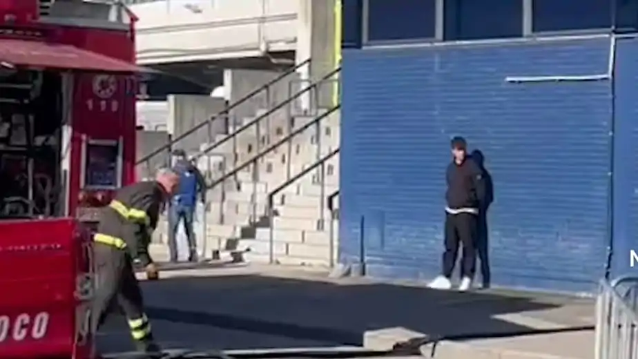 Empoli-Lecce, principio di incendio negli spogliatoi: gara a rischio rinvio