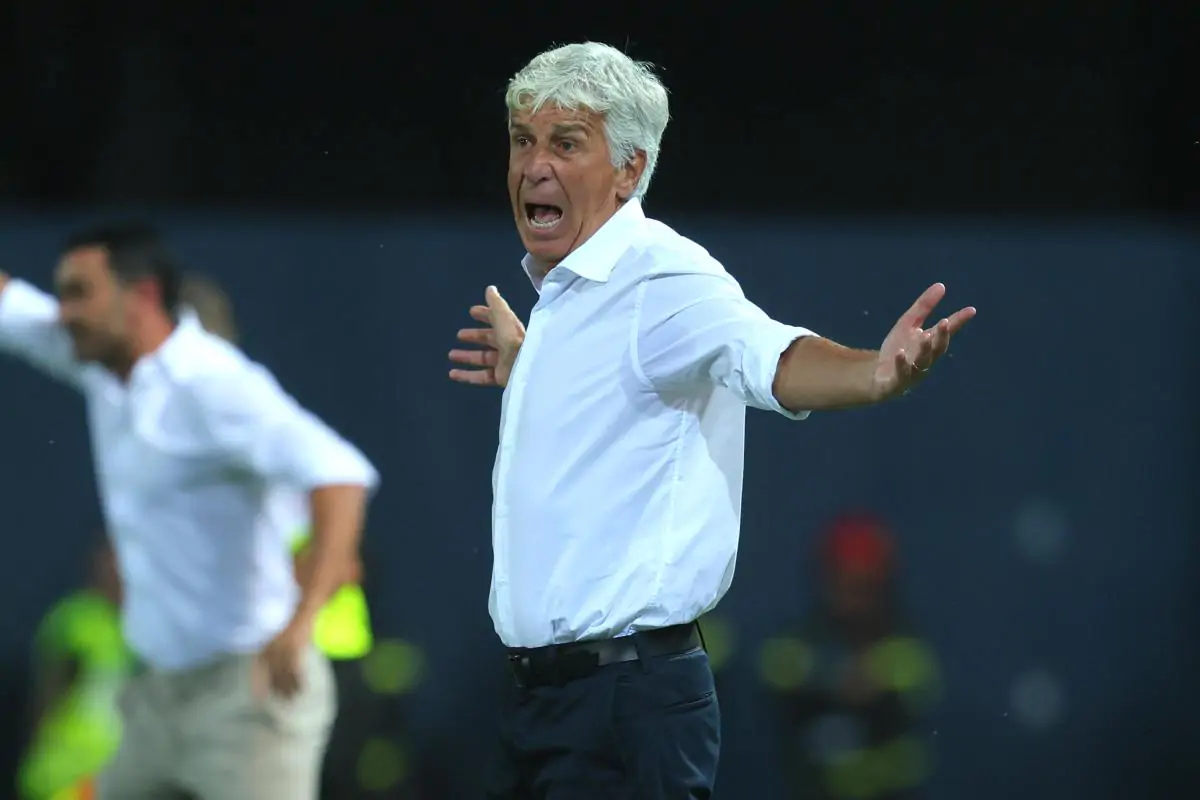 Gasperini tifosi Fiorentina