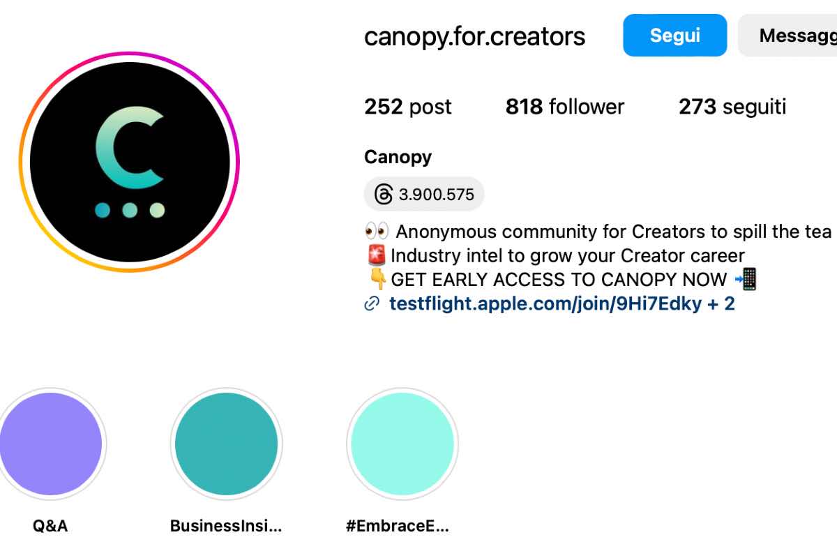 In arrivo nuovo social network per content creator