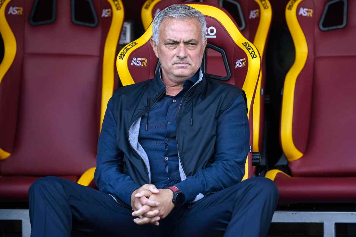 Mourinho irritato con un suo giocatore