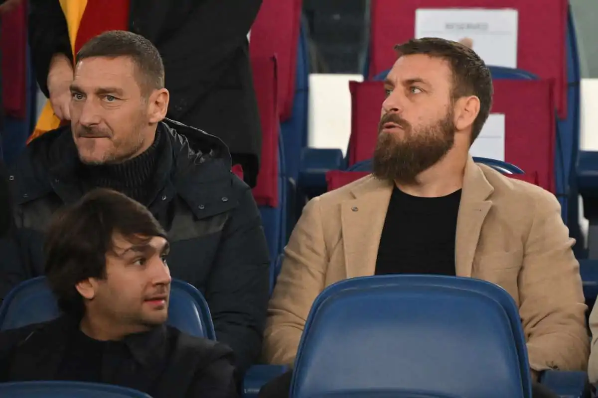 De Rossi e Totti insieme alla Roma