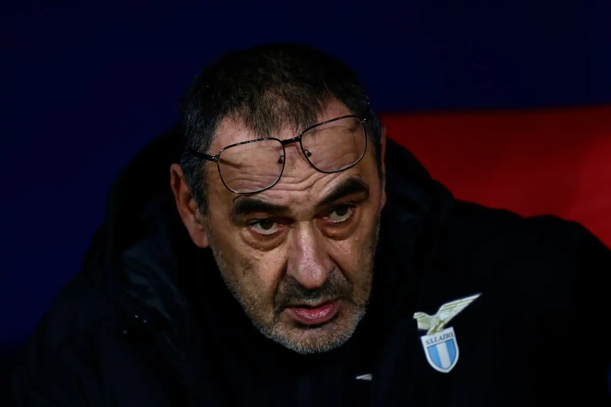 Maurizio Sarri lascia la Lazio a fine stagione