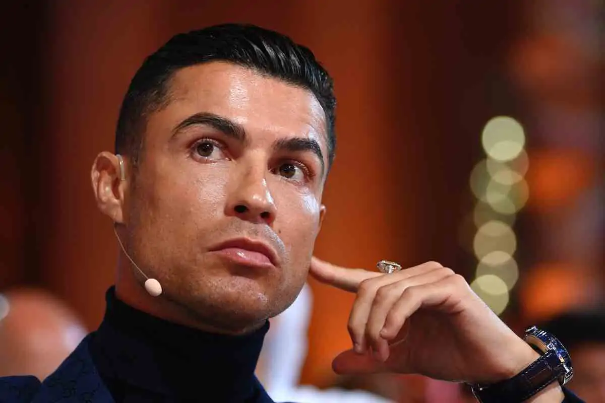 Cristiano Ronaldo, il gesto del figlio non gli è piaciuto