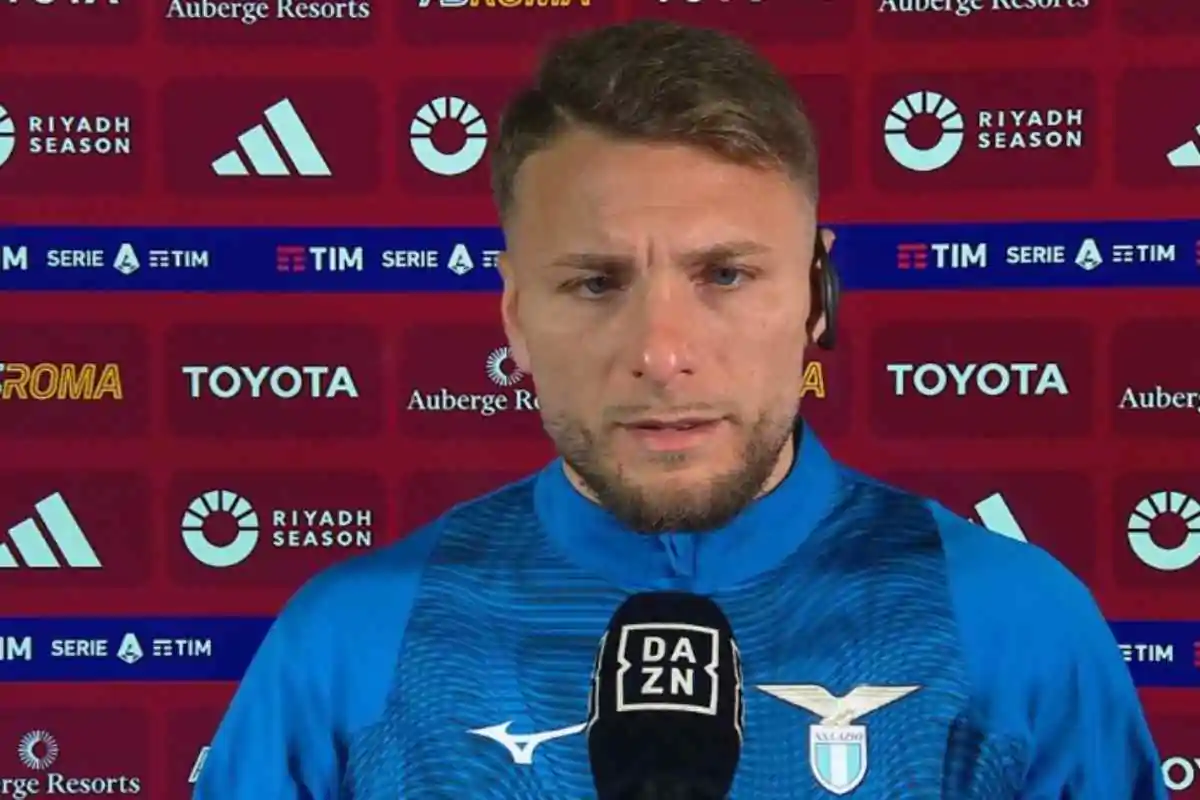 Immobile e la frase post Roma-Lazio