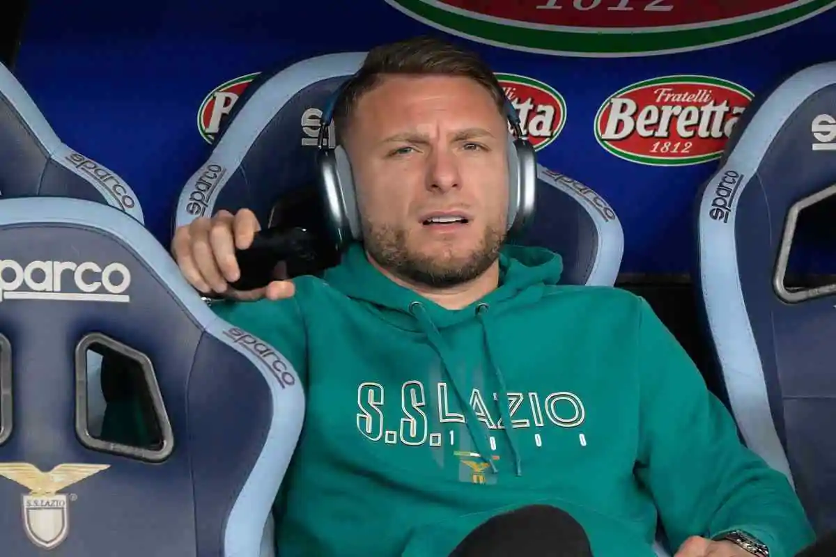 Immobile saluta Roma