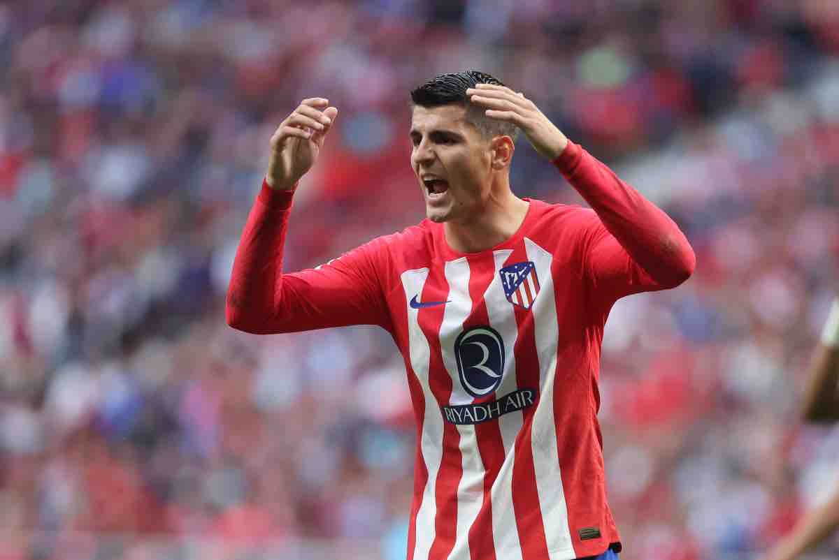 Roma, sfida al Milan per Morata