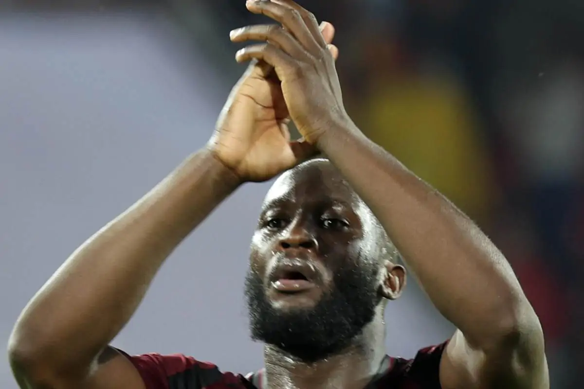 Romelu Lukaku gesto clamoroso