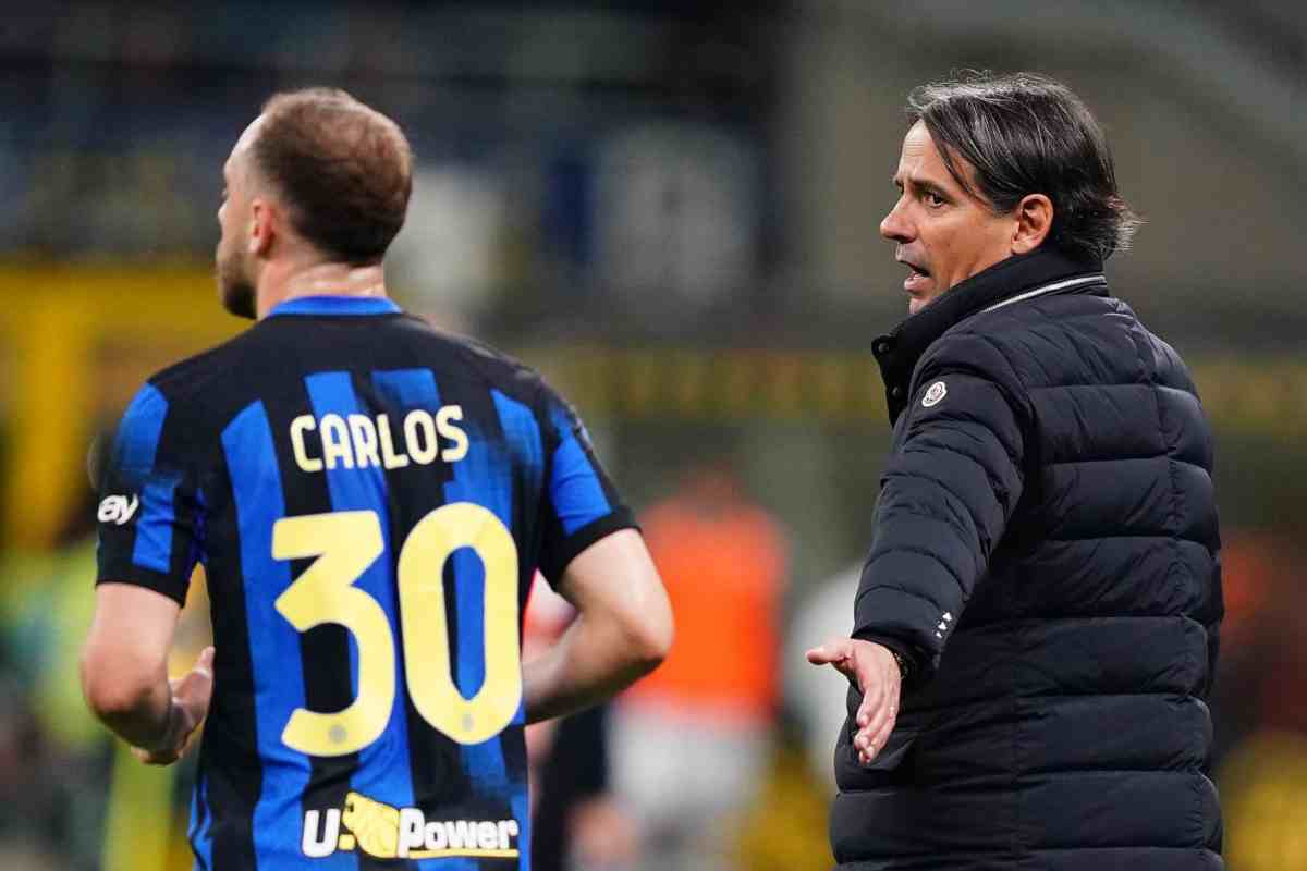 Infortunio Inter: un mese di stop per Carlos Augusto