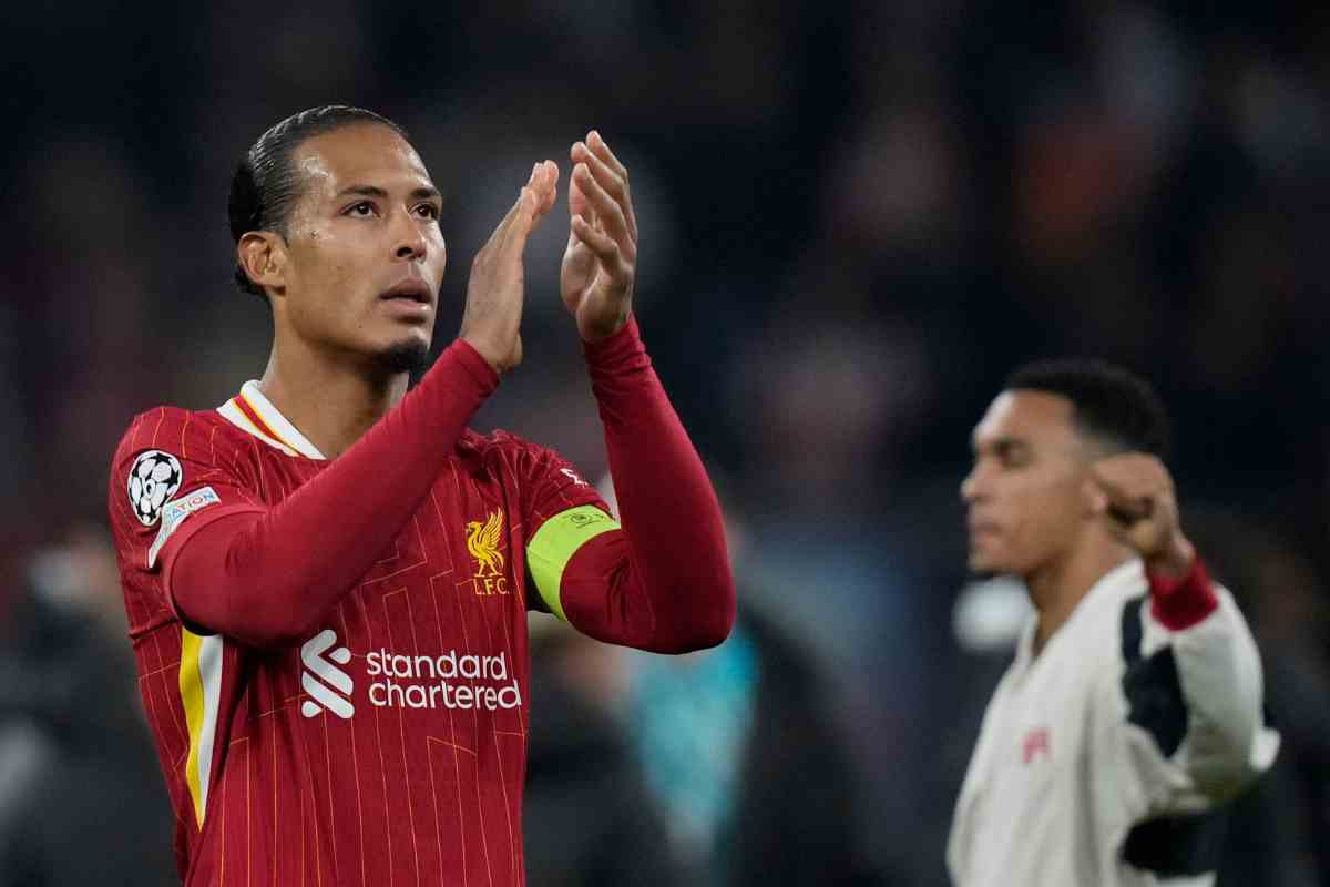 Van Dijk può lasciare il Liverpool