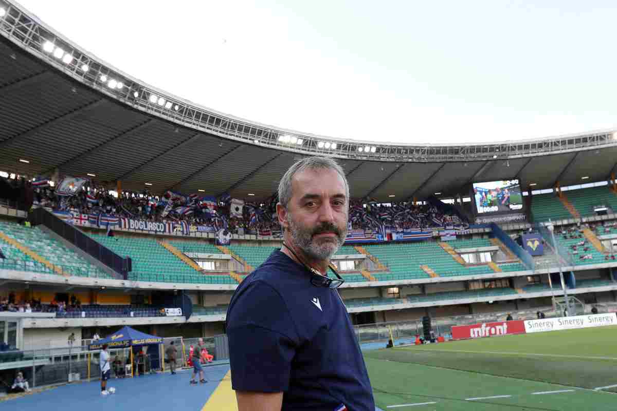 Giampaolo in conferenza