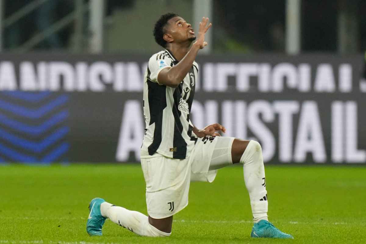 Cabal in campo con la Juventus