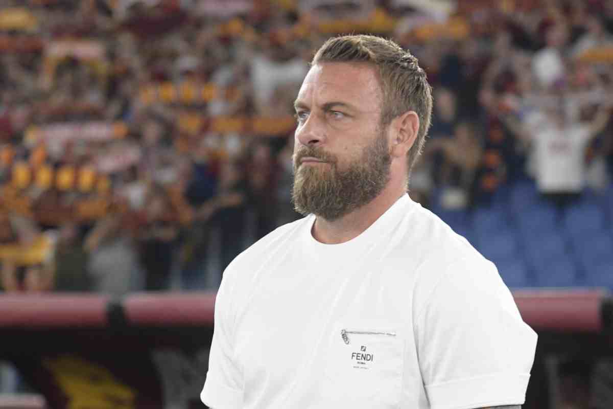 De Rossi in primo piano