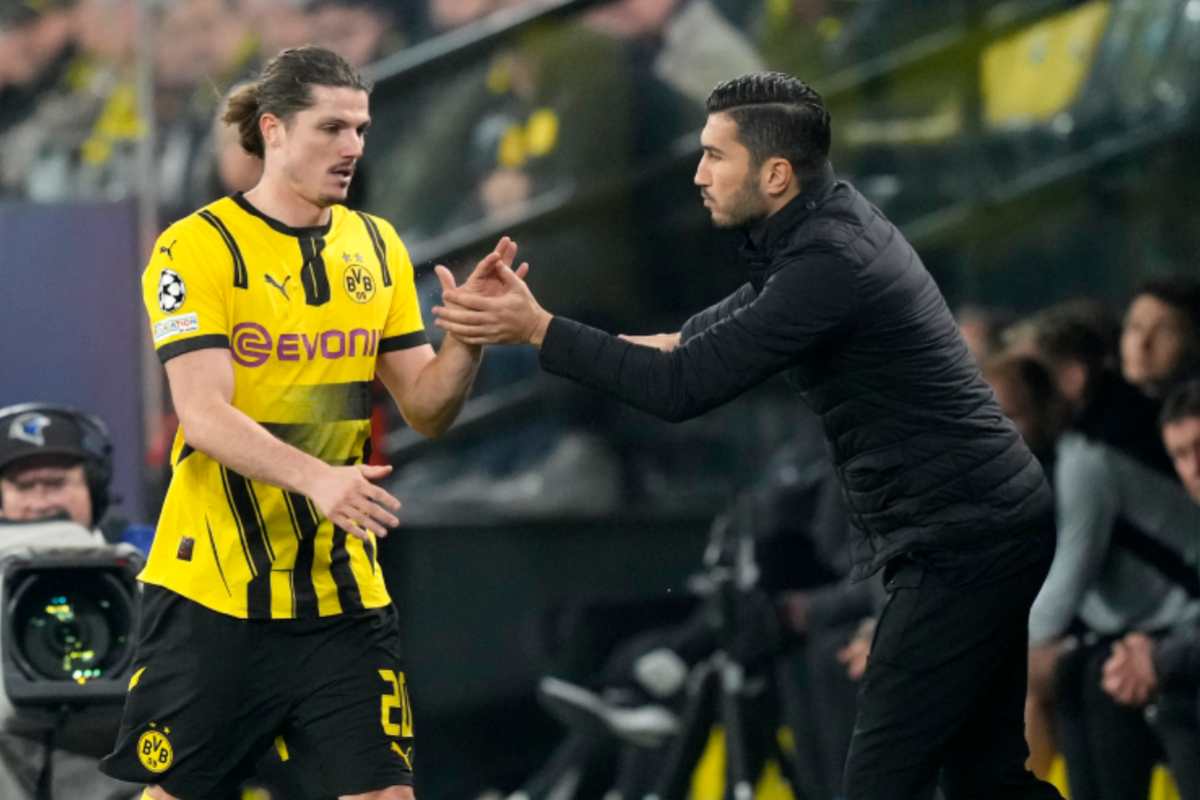 Sabitzer con il Borussia Dortmund