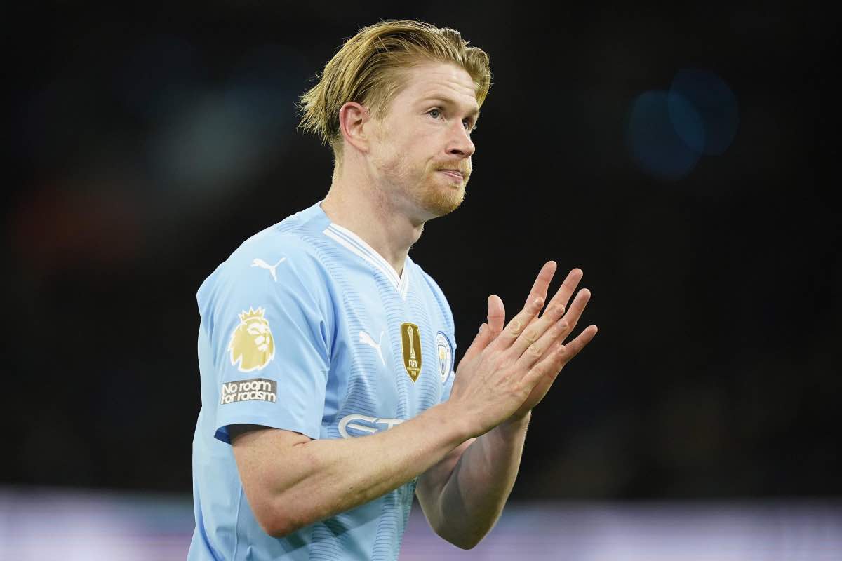 De Bruyne in maglia City