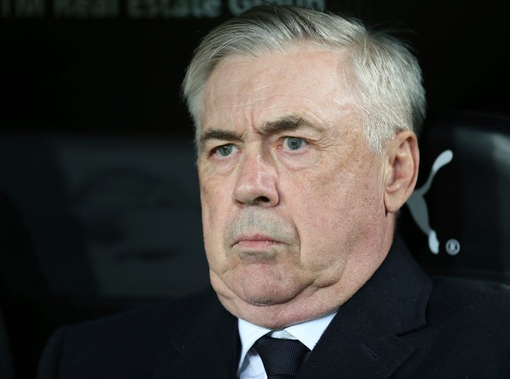 Ancelotti primo piano