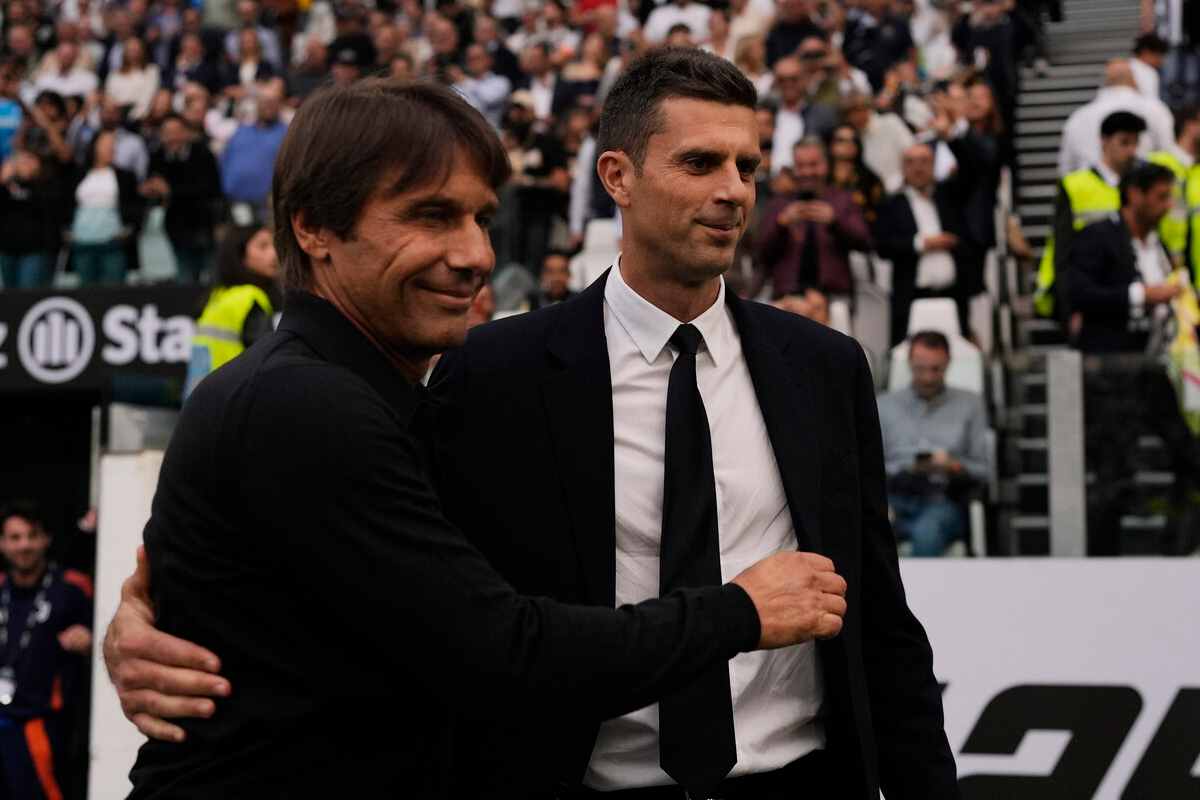 Conte e Motta si salutano