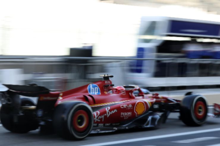 Ferrari in pista