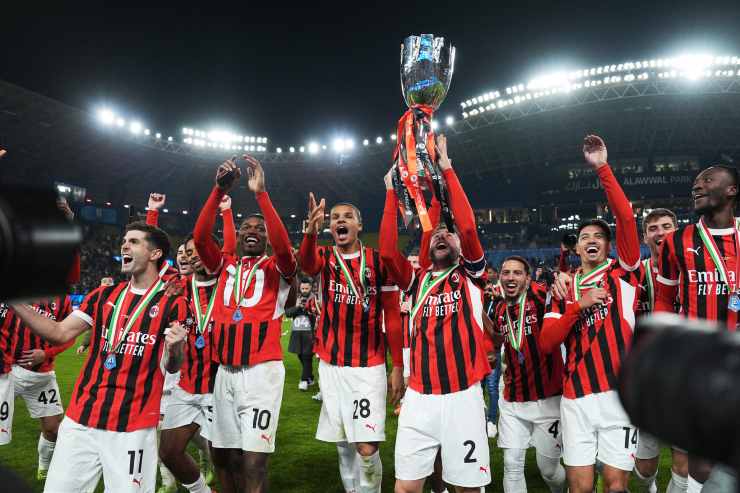 Il Milan trionfa in Supercoppa