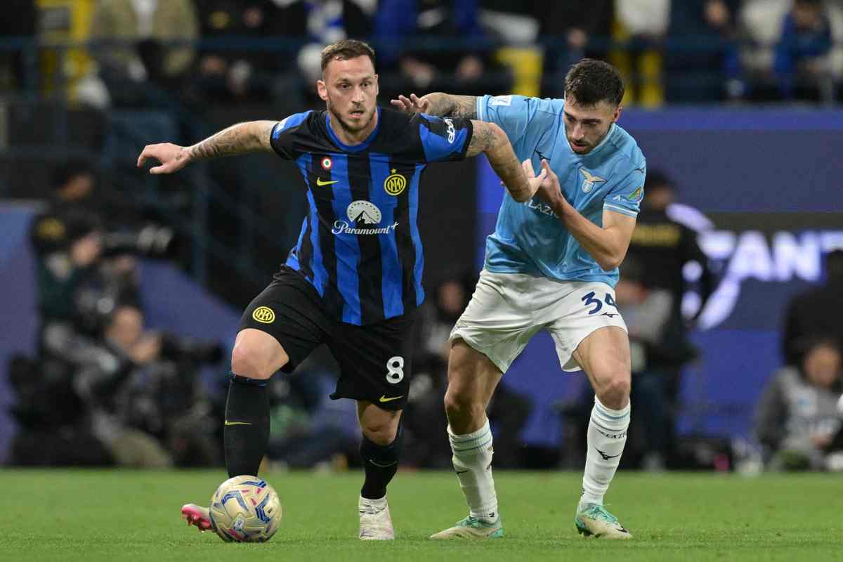 Inter e Lazio in campo