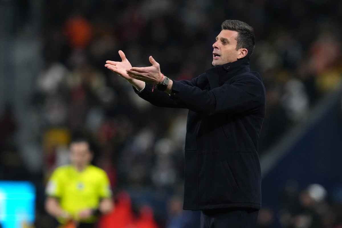 Thiago Motta in panchina