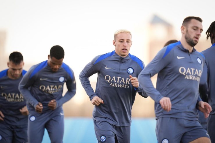 Allenamento Inter