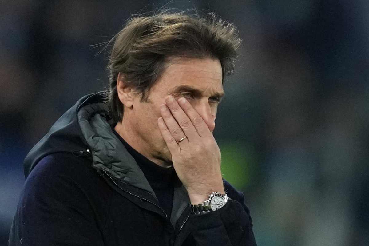 Antonio Conte deluso