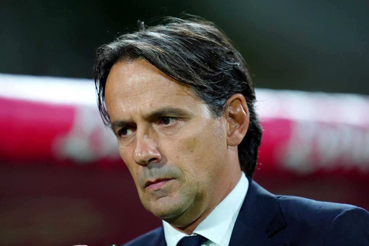 Simone Inzaghi in panchina