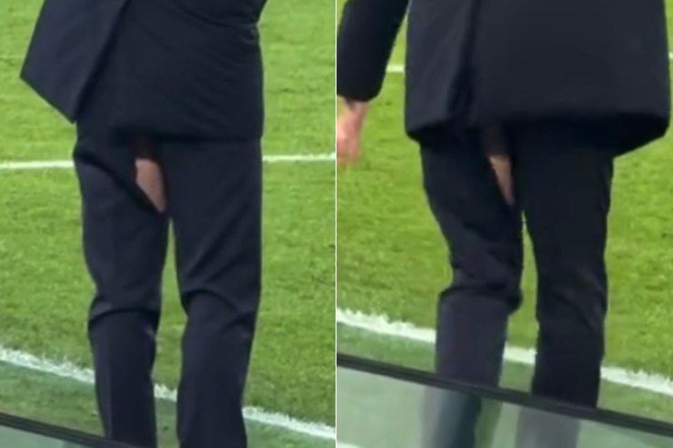 Inzaghi con i pantaloni rotti