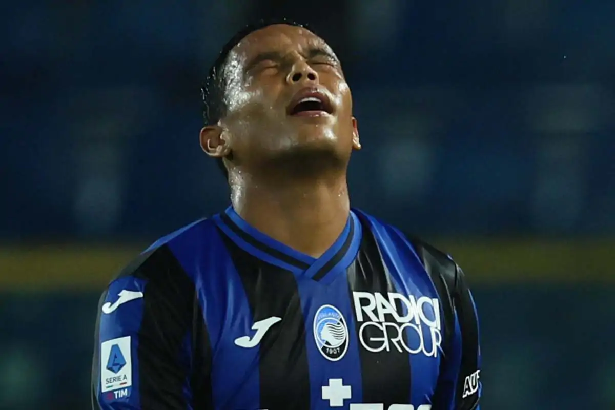 Muriel in campo con l'Atalanta