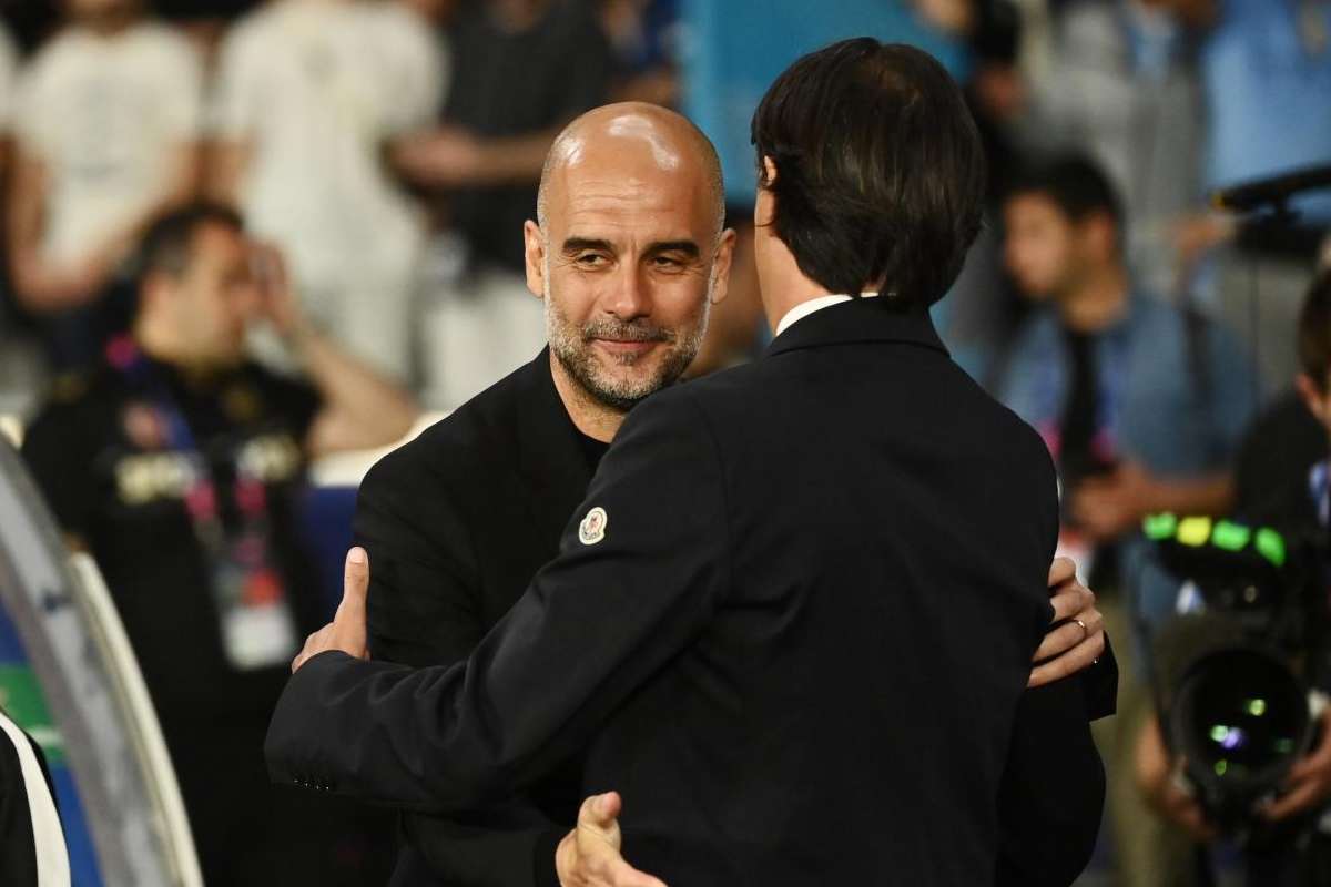 Pep Guardiola può sostituire Simone Inzaghi all'Inter