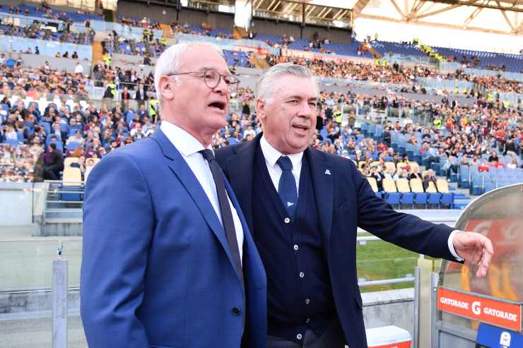 Carletto Ancelotti sarebbe pronto a ereditare la panchina di Claudio Ranieri