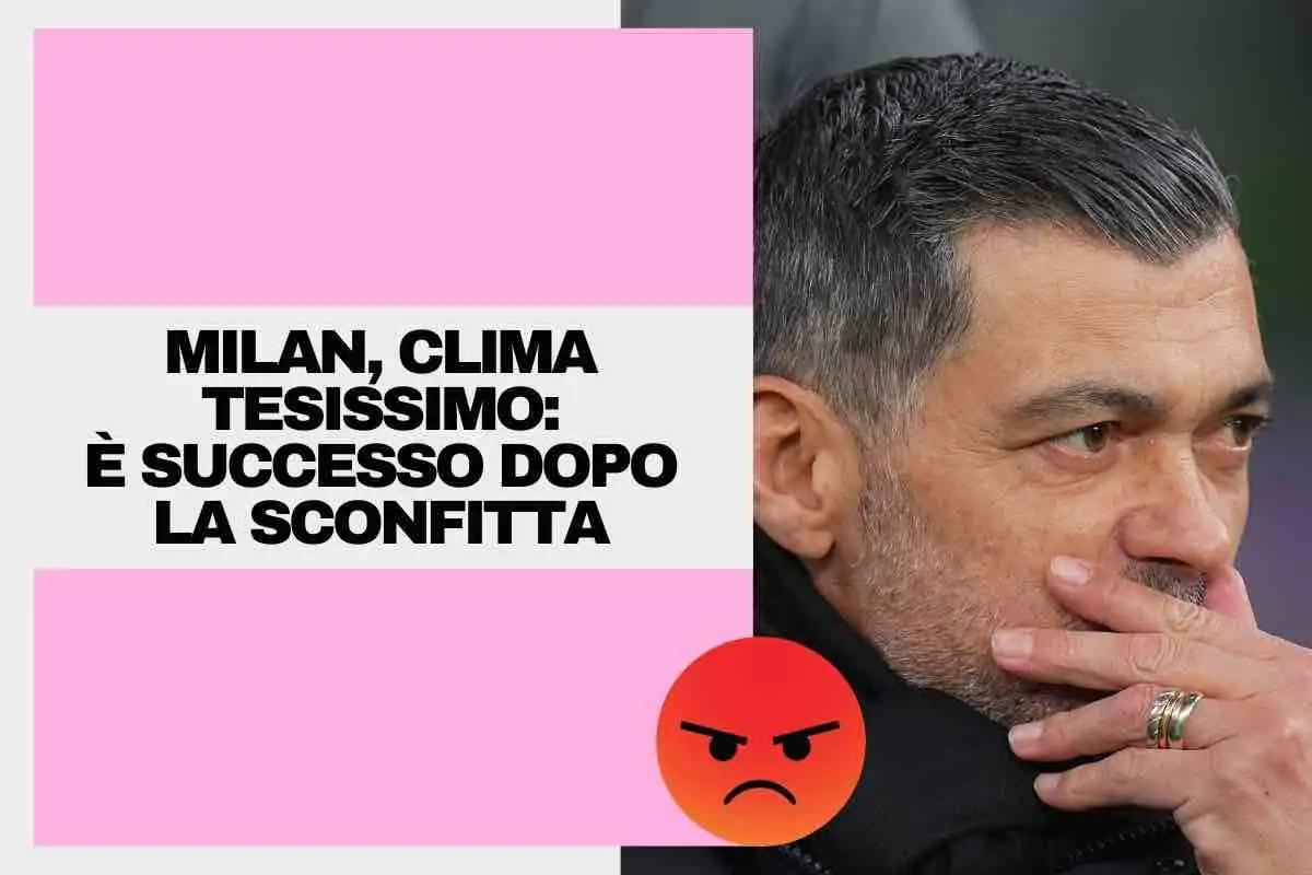 Milan, clima tesissimo per il k.o. contro il Torino: è successo dopo la partita