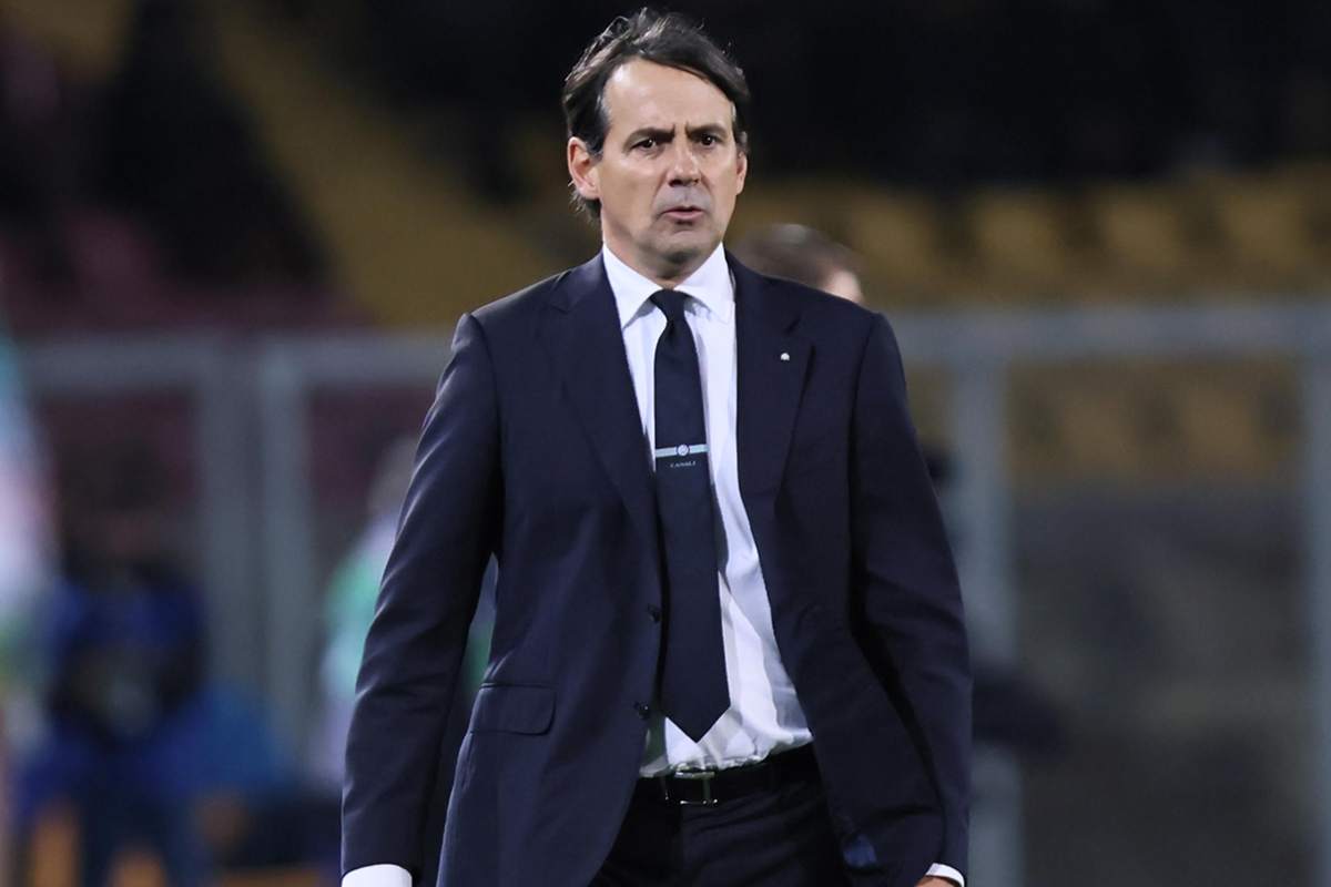 Simone Inzaghi perplesso