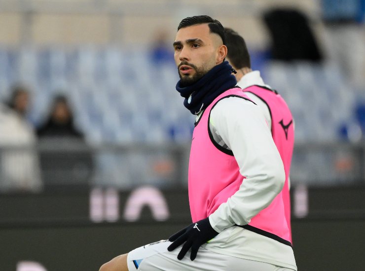 Castellanos durante un allenamento