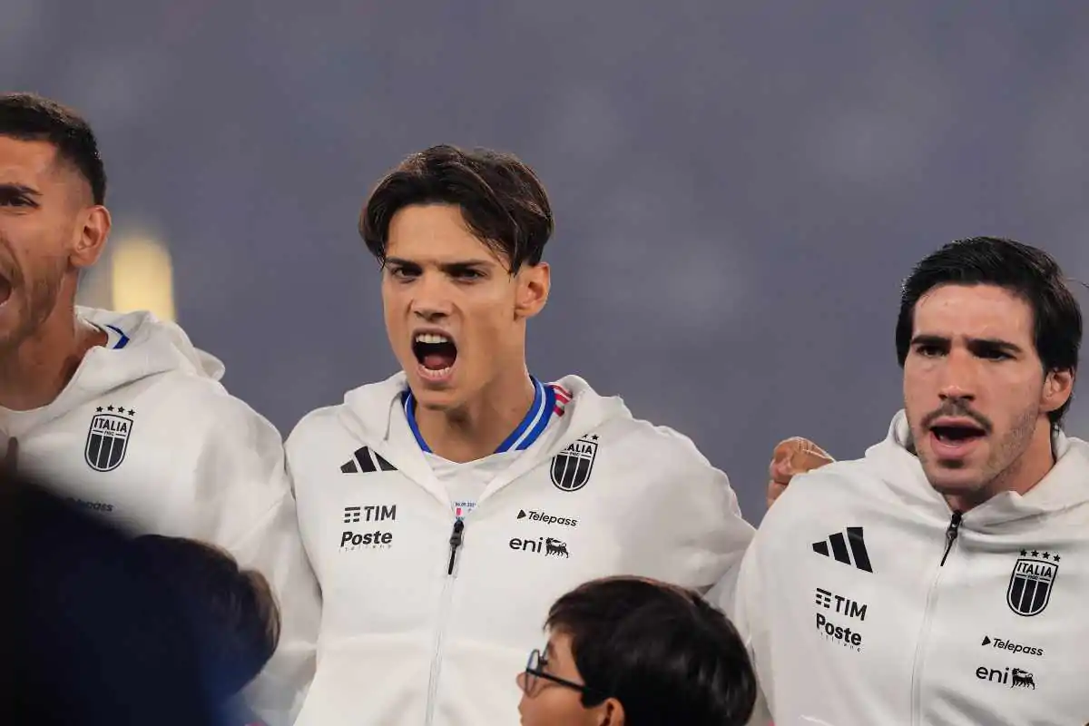 Ricci e Tonali con la maglia della Nazionale