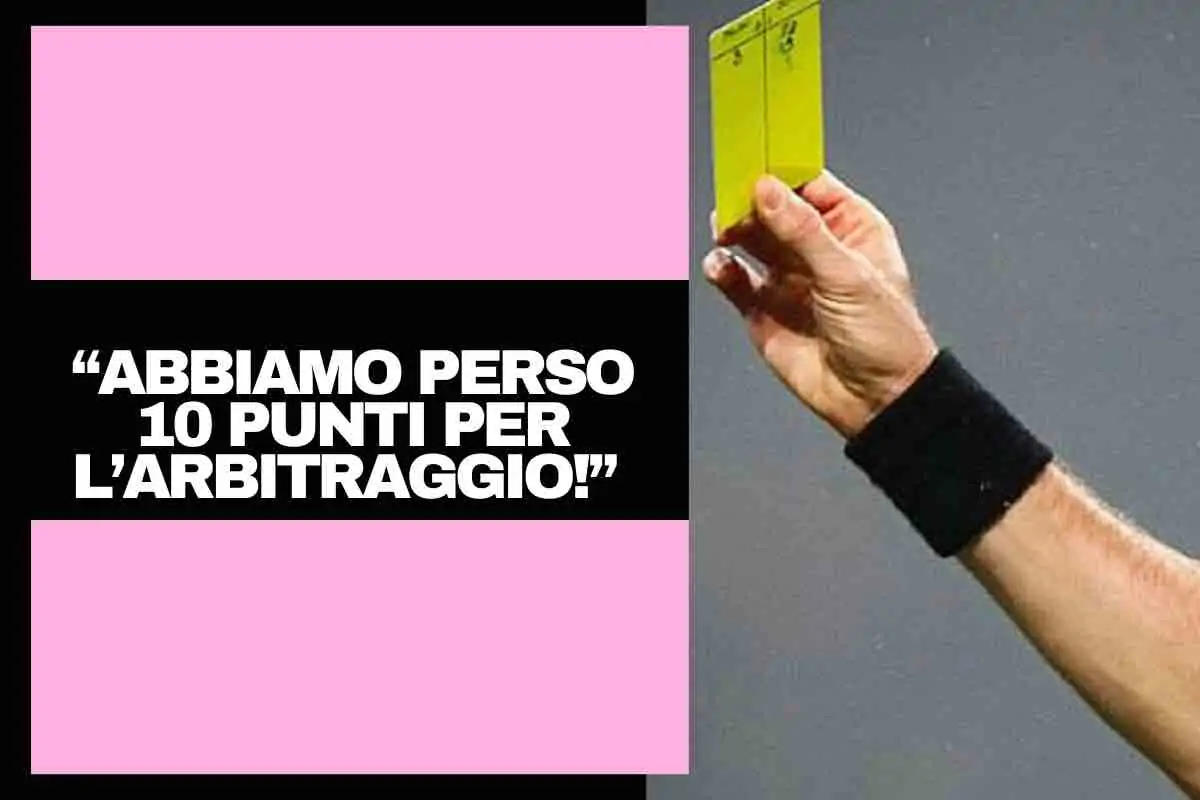 La società si sfoga pesantemente: “È ridicolo, perso 10 punti per gli arbitri!”