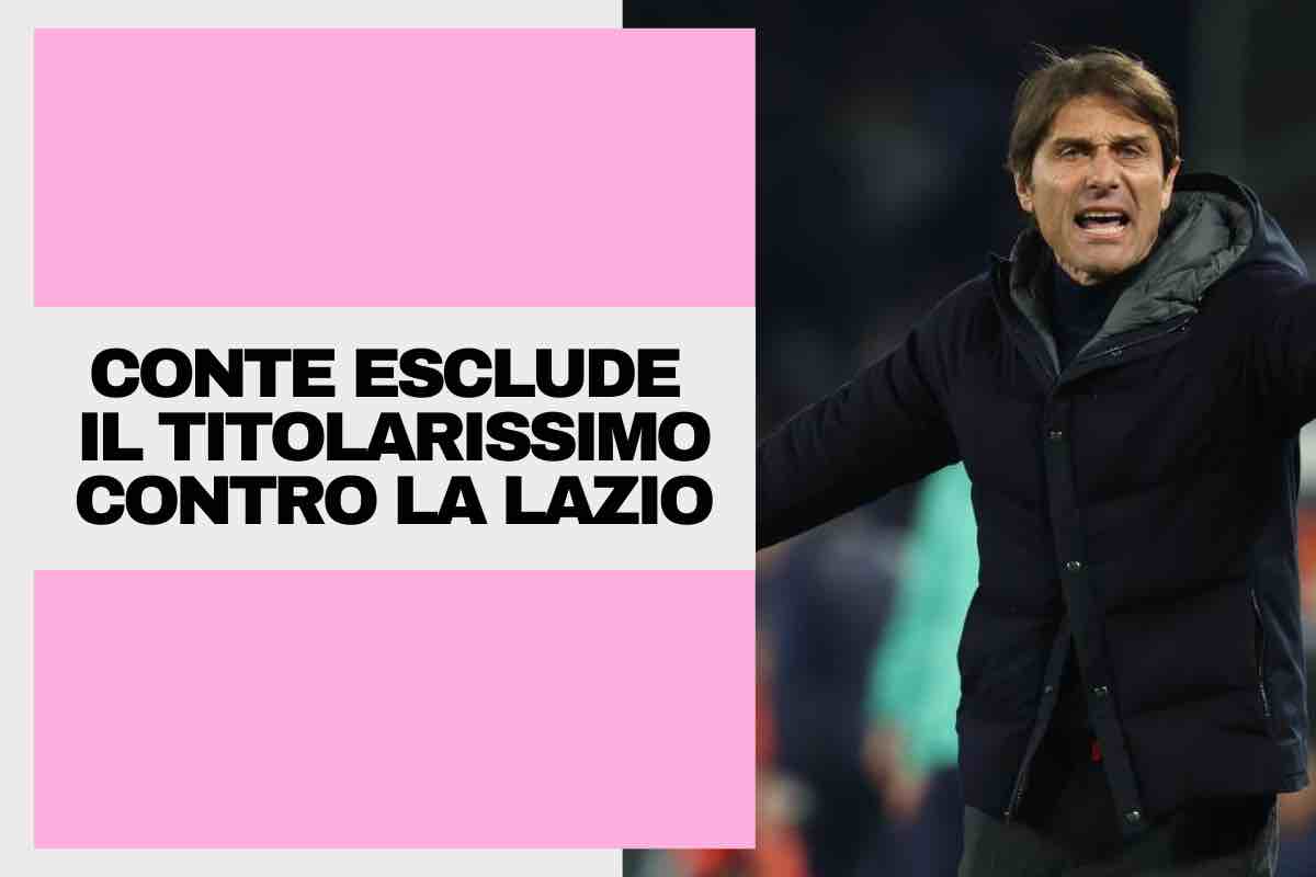 Napoli, Conte esclude un fedelissimo: ecco la scelta a sorpresa