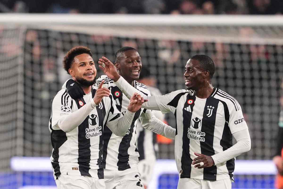 La Juventus esulta