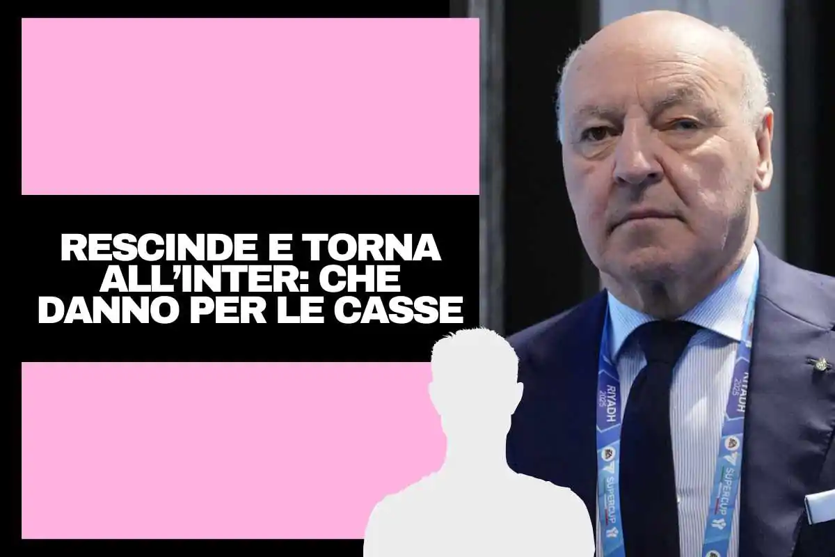 Marotta in vesti dirigenziali