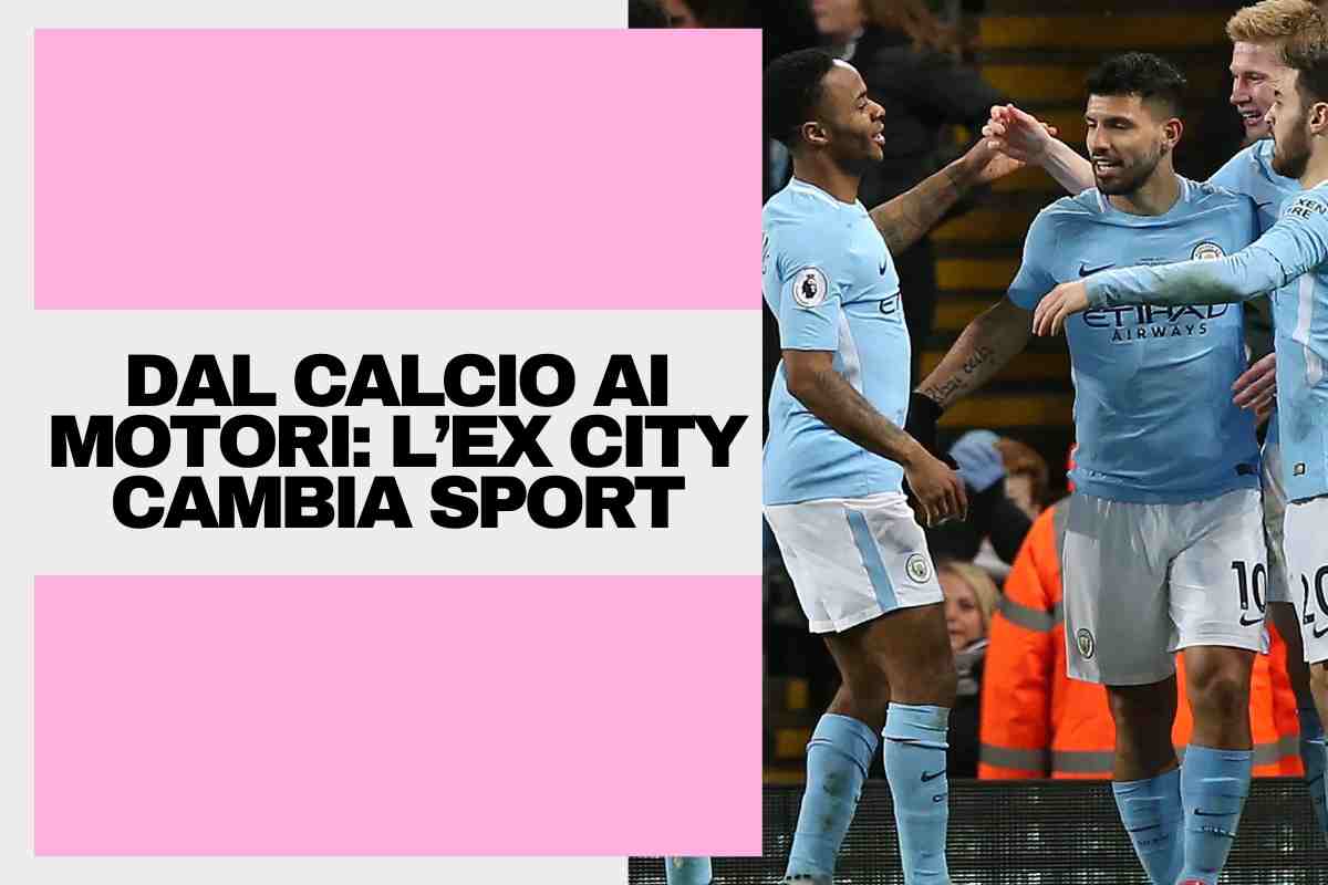 Dal calcio all’automobilismo, l’ex Manchester City cambia sport: l’annuncio ha del clamoroso