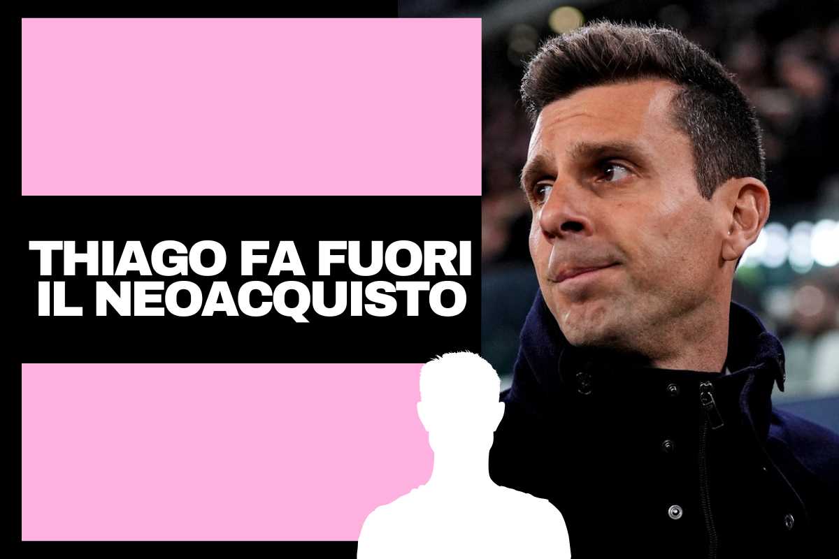 Juventus, Thiago Motta fa fuori il neoacquisto: la decisione è netta