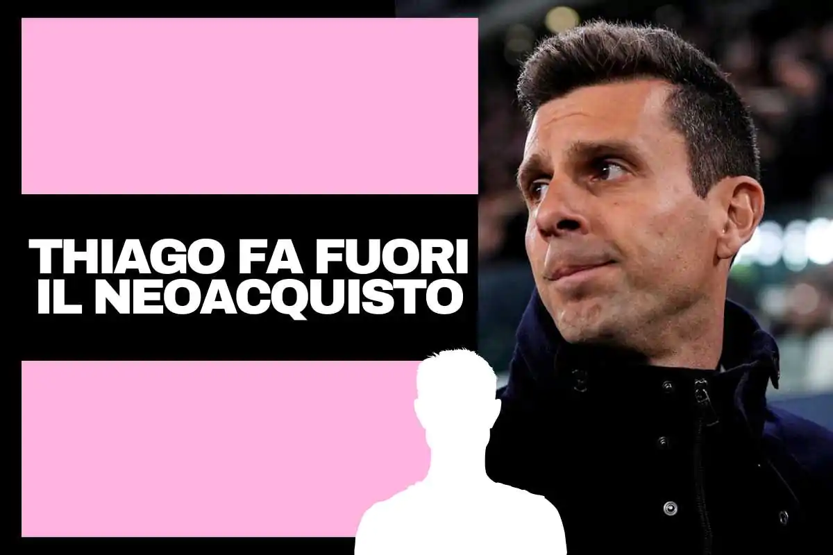 Thiago Motta osserva dalla panchina